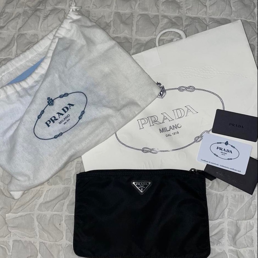 PRADA NYLON CLUTCH